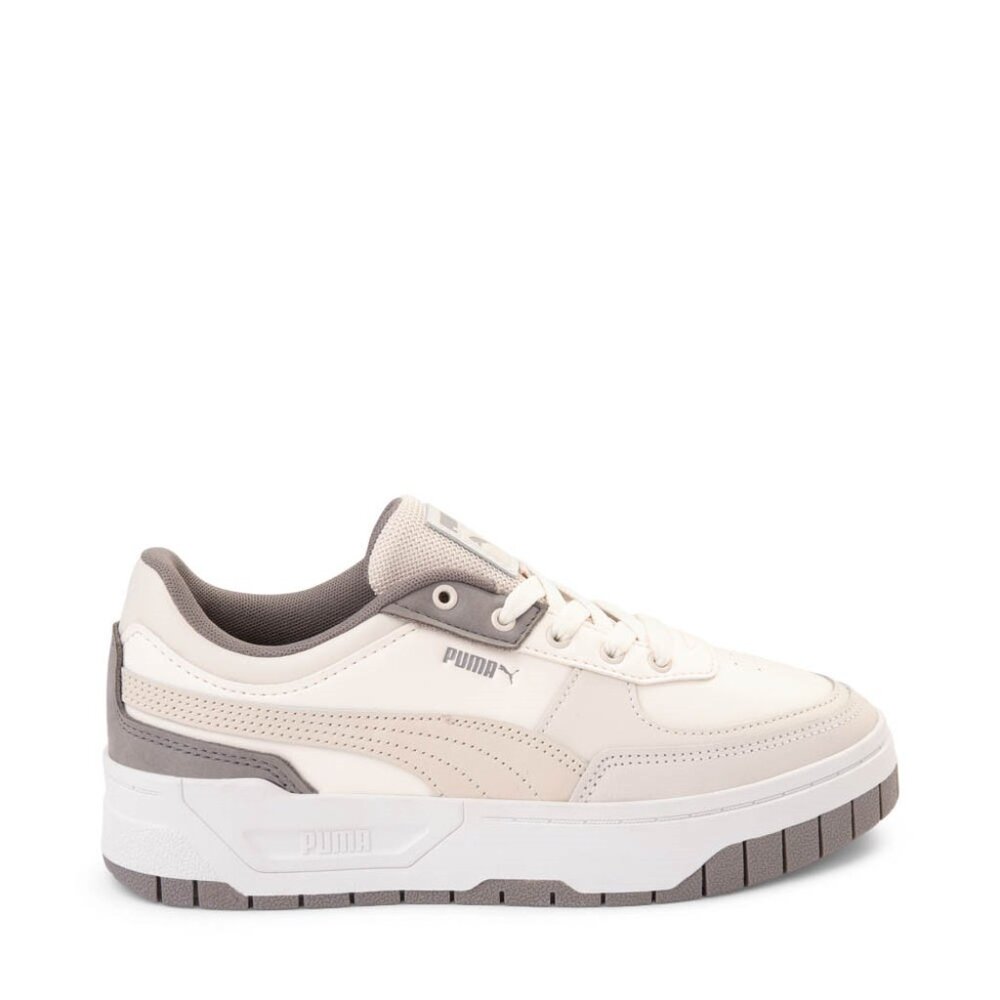 Womens PUMA Cali Dream Athletic Shoe - Warm White / Stormy Slate Size 9